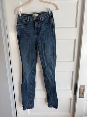 Madewell midrise stovepipe jeans 26 tall